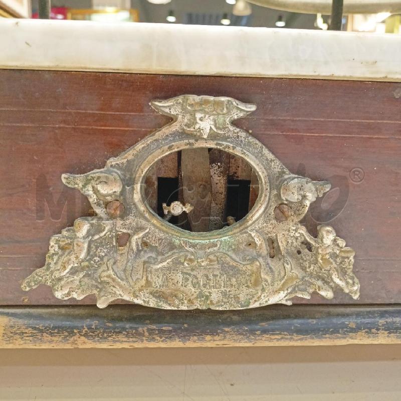 BILANCIA 4 PIEDI PUTTO 2 PIATTI LASTRA MARMO STRUTT LEGNO  | Mercatino dell'Usato Roma re di roma 3