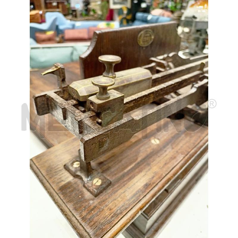 BILANCIA LEGNO ROVERE EPOCA  | Mercatino dell'Usato Roma re di roma 5