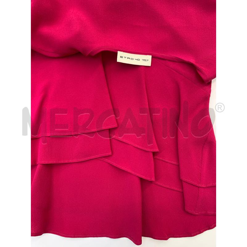 BLUSA DONNA ETRO CICLAMINO BALZA SOTTO | Mercatino dell'Usato Roma re di roma 2