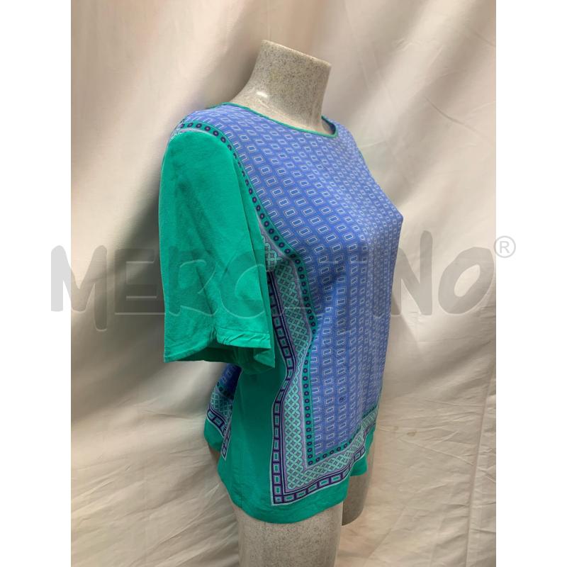 BLUSA DONNA FAY BLUETTE VERDE SMERALDO | Mercatino dell'Usato Roma re di roma 2