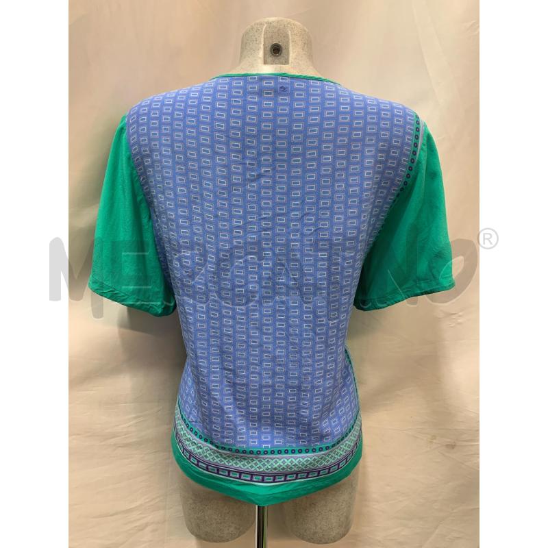 BLUSA DONNA FAY BLUETTE VERDE SMERALDO | Mercatino dell'Usato Roma re di roma 3