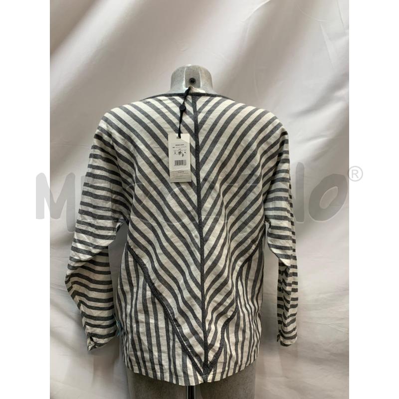 BLUSA DONNA INTROPIA BIAN RIGHE GRIGIE | Mercatino dell'Usato Roma re di roma 3