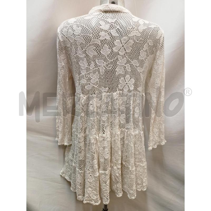 BLUSA DONNA POSITANO UNCINETTO BIANCO RICAMO | Mercatino dell'Usato Roma re di roma 3