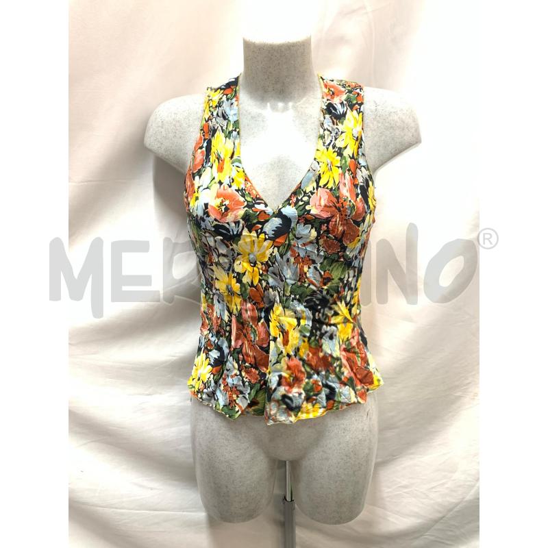 BLUSA JEAN PAUL GAULTIER MULTIFLOREALE  | Mercatino dell'Usato Roma re di roma 1