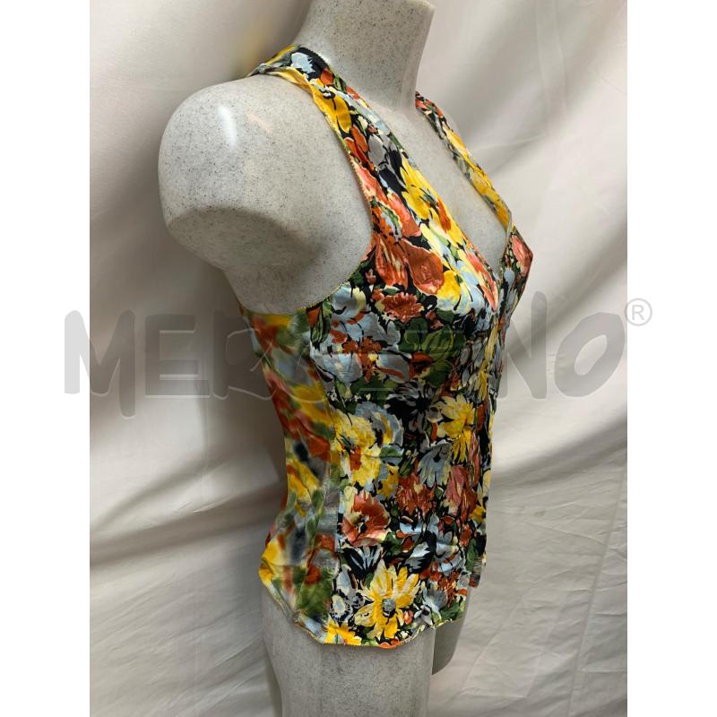 BLUSA JEAN PAUL GAULTIER MULTIFLOREALE  | Mercatino dell'Usato Roma re di roma 2