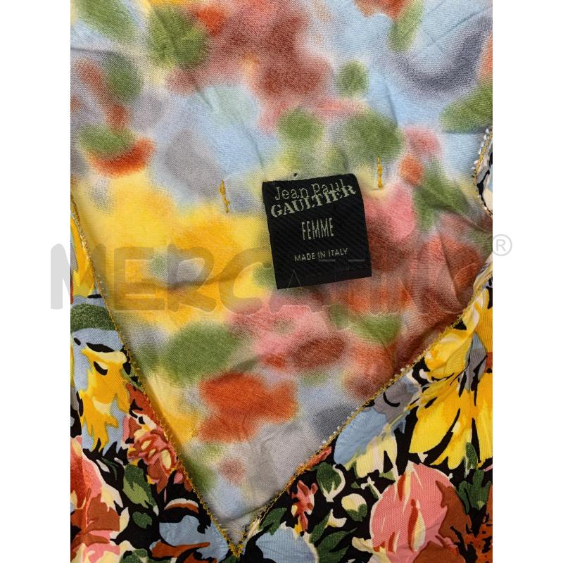 BLUSA JEAN PAUL GAULTIER MULTIFLOREALE  | Mercatino dell'Usato Roma re di roma 5