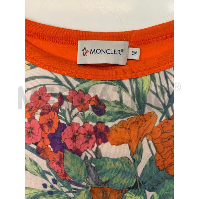 BLUSA MONCLER ARANCIO FIORI COLORATI | Mercatino dell'Usato Roma re di roma 5