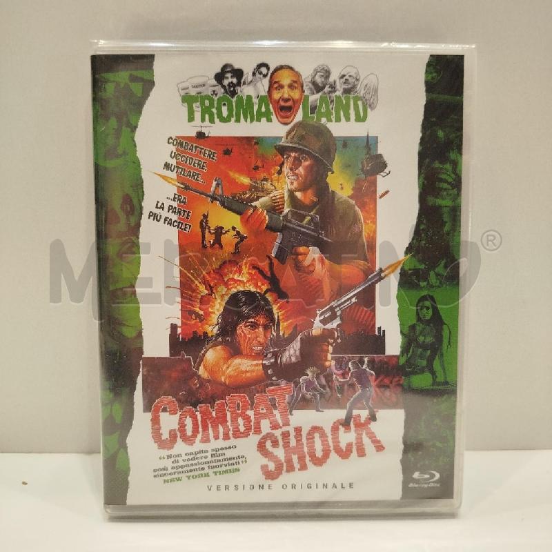 BLU RAY COMBAT SHOCK TROMA NUOVO SIGILLATO | Mercatino dell'Usato Roma re di roma 1
