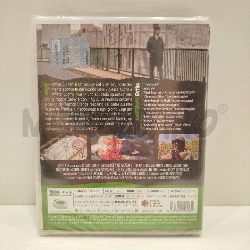 BLU RAY COMBAT SHOCK TROMA NUOVO SIGILLATO | Mercatino dell'Usato Roma re di roma 2
