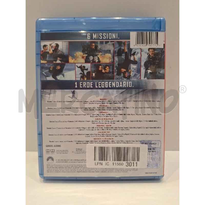 BLU RAY MISSION IMPOSSIBLE COLLEZIONE 6 FILM | Mercatino dell'Usato Roma re di roma 3