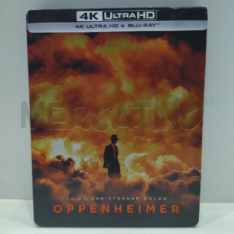 BLU RAY OPPENHEIMER STEELBOOK 4K ULTRA HD  | Mercatino dell'Usato Roma re di roma 1