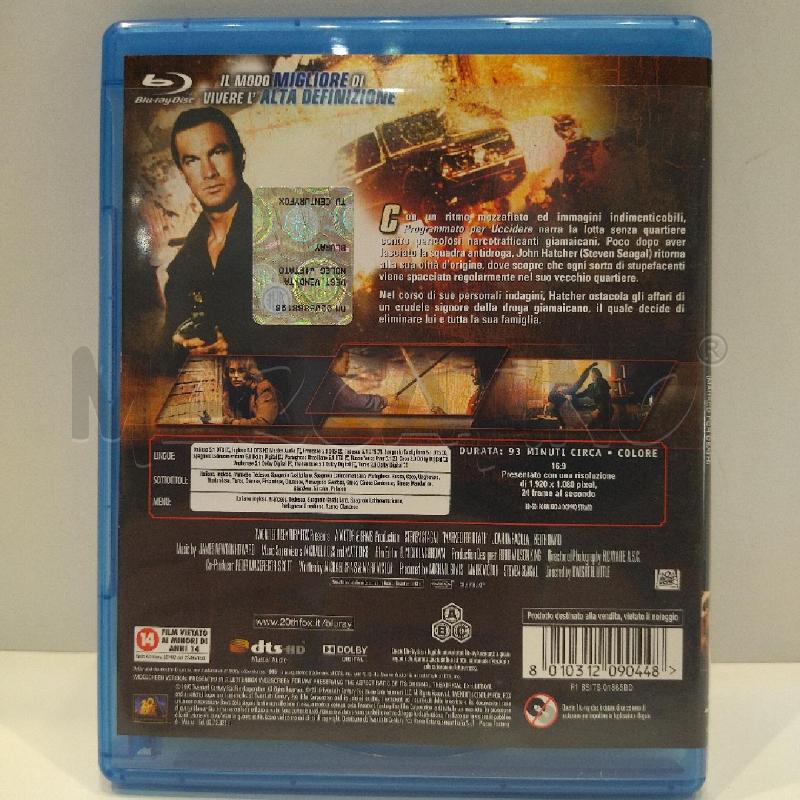 BLU RAY PROGRAMMATO PER UCCIDERE STEVEN SEAGAL | Mercatino dell'Usato Roma re di roma 3