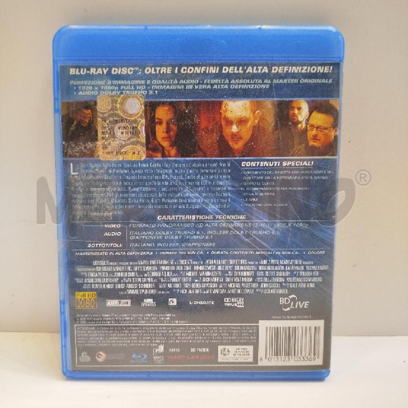 BLU RAY PUNISHER ZONA DI GUERRA | Mercatino dell'Usato Roma re di roma 2