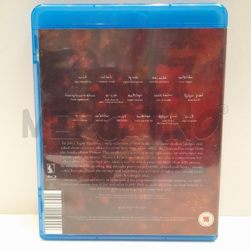 BLU RAY SIGUR ROS VALTARI FILM EXPERIMENT | Mercatino dell'Usato Roma re di roma 3