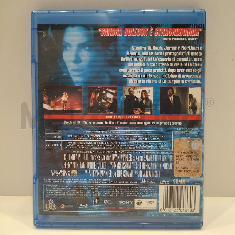 BLU RAY THE NET INTRAPPOLATA NELLA RETE SANDRA BULLOCK | Mercatino dell'Usato Roma re di roma 3