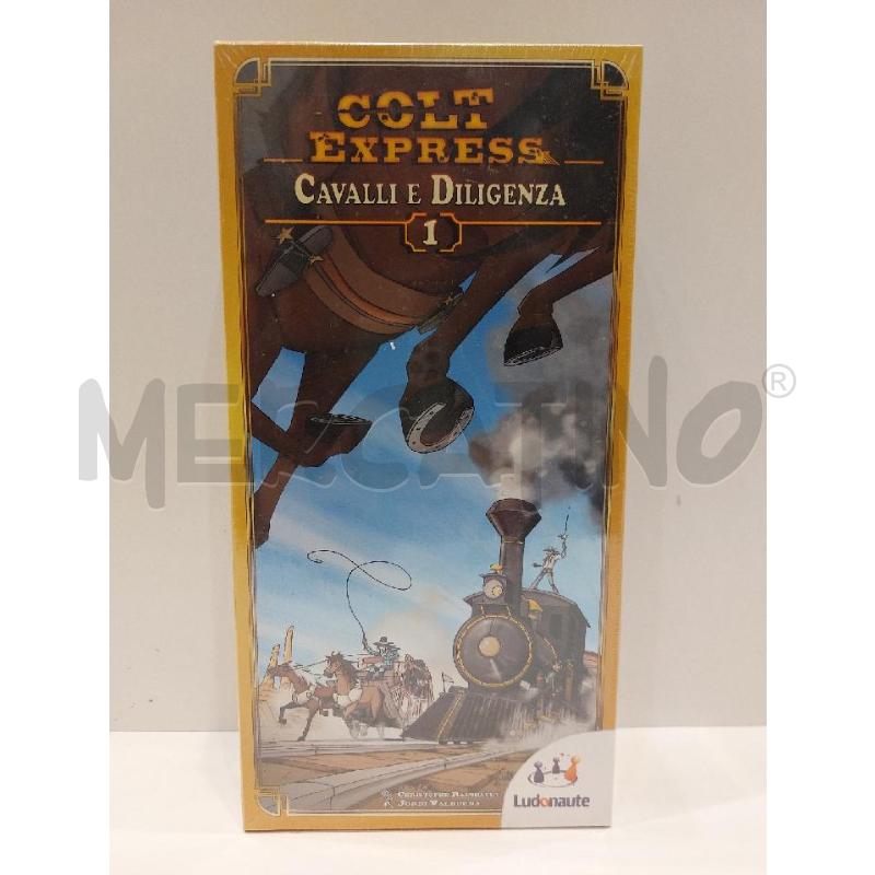 BOARDGAME COLT EXPRESS ESPANSIONE CAVALLI E DILIGENZA NUOVO SIGILLATO FUORI CATALOGO | Mercatino dell'Usato Roma re di roma 1