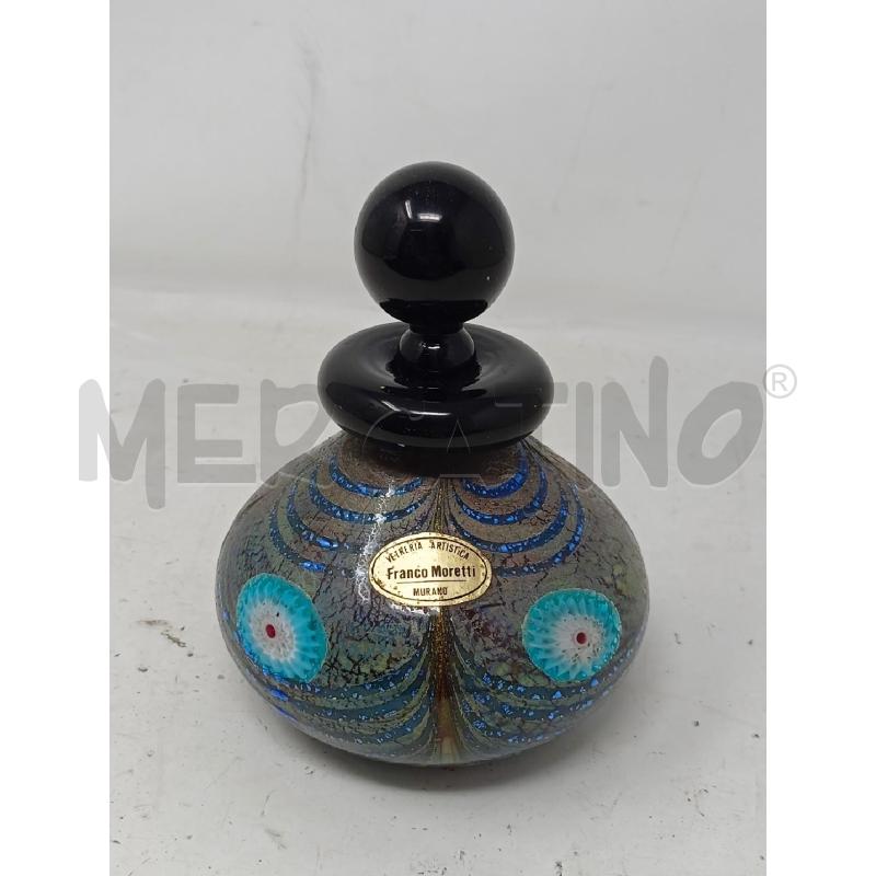 BOCCETTA PORTA PROFUMO FRANCO MORETTI INSERTI MURRINE STRIATURE ARCATE | Mercatino dell'Usato Roma re di roma 1