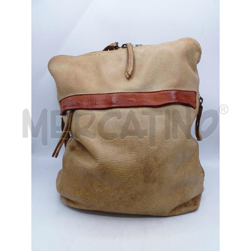 BORSA/ ZAINO  BAYSIDE BEIGE MULTIZIP | Mercatino dell'Usato Roma re di roma 1