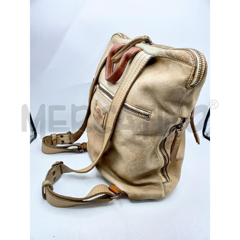 BORSA/ ZAINO  BAYSIDE BEIGE MULTIZIP | Mercatino dell'Usato Roma re di roma 3