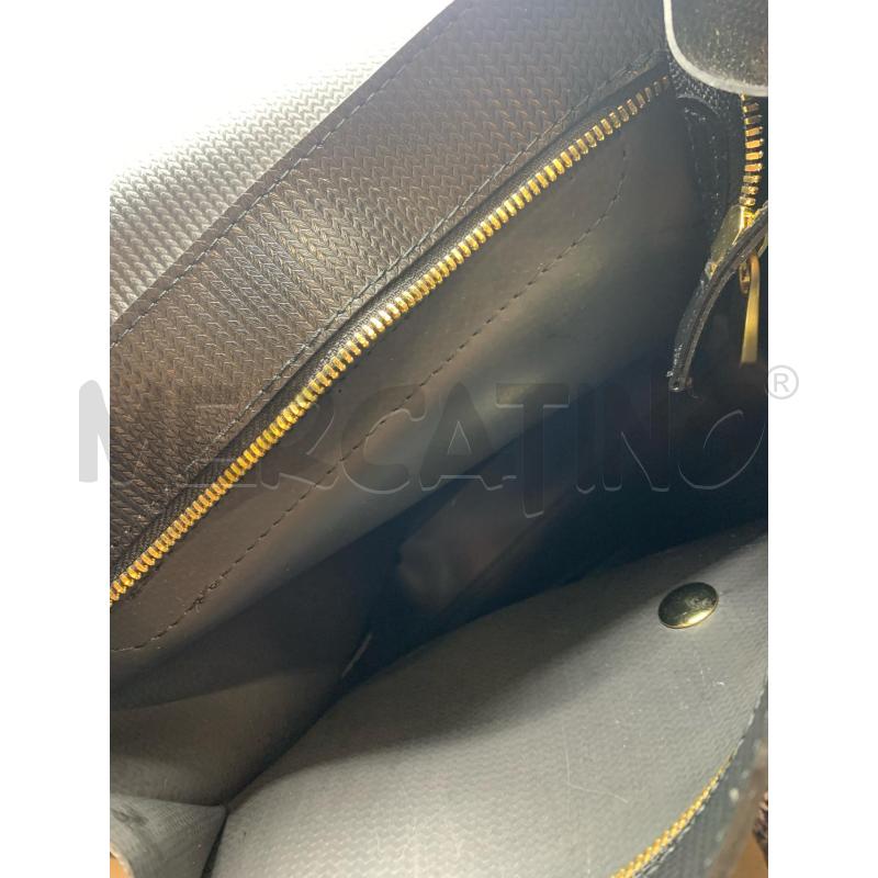 BORSA / ZAINO GIANNI CHIARINI GUM NERO  | Mercatino dell'Usato Roma re di roma 4