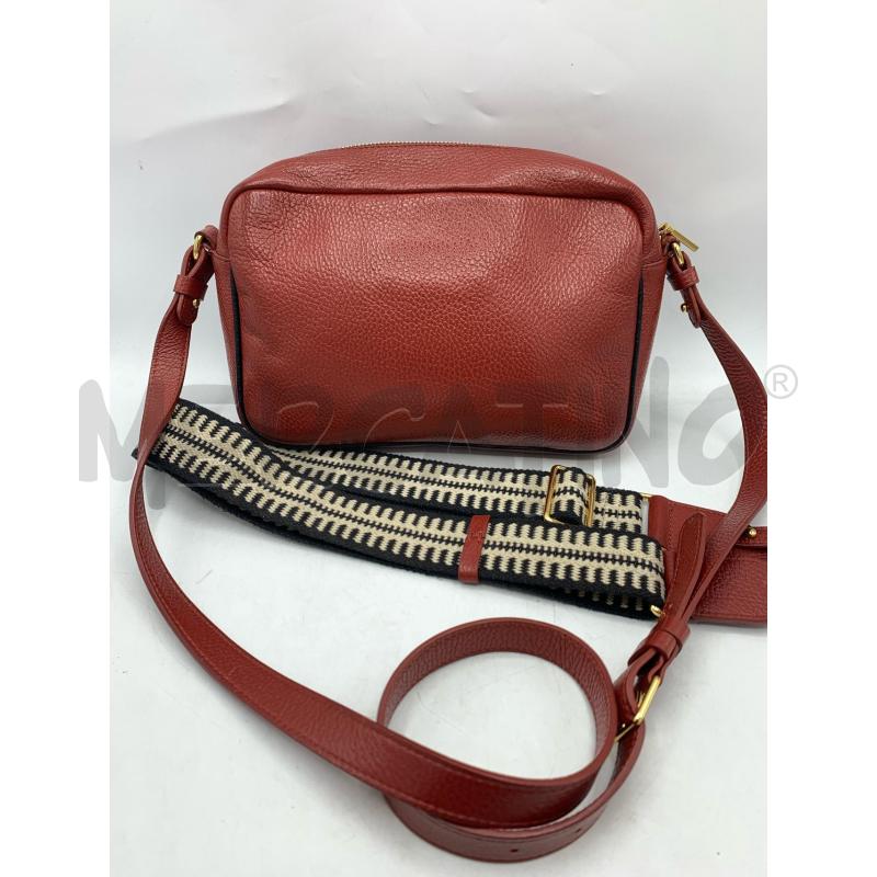 BORSA COCCINELLE ROSSO BORDEAUX | Mercatino dell'Usato Roma re di roma 3