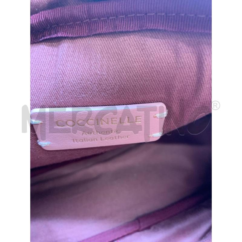 BORSA COCCINELLE ROSSO BORDEAUX | Mercatino dell'Usato Roma re di roma 5