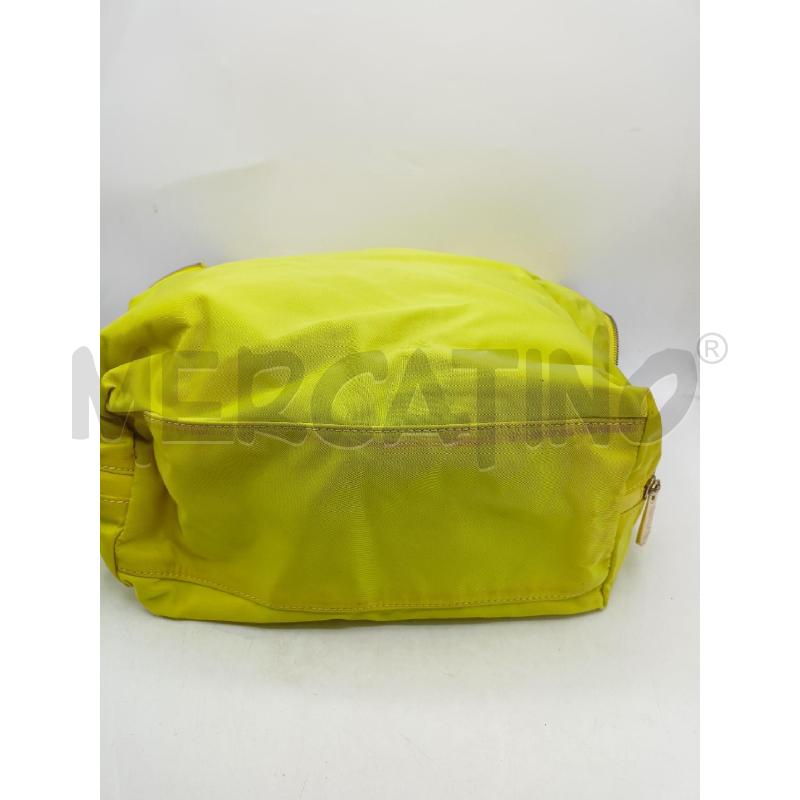 BORSA DONNA BORBONESE GIALLO TESSUTO  | Mercatino dell'Usato Roma re di roma 4
