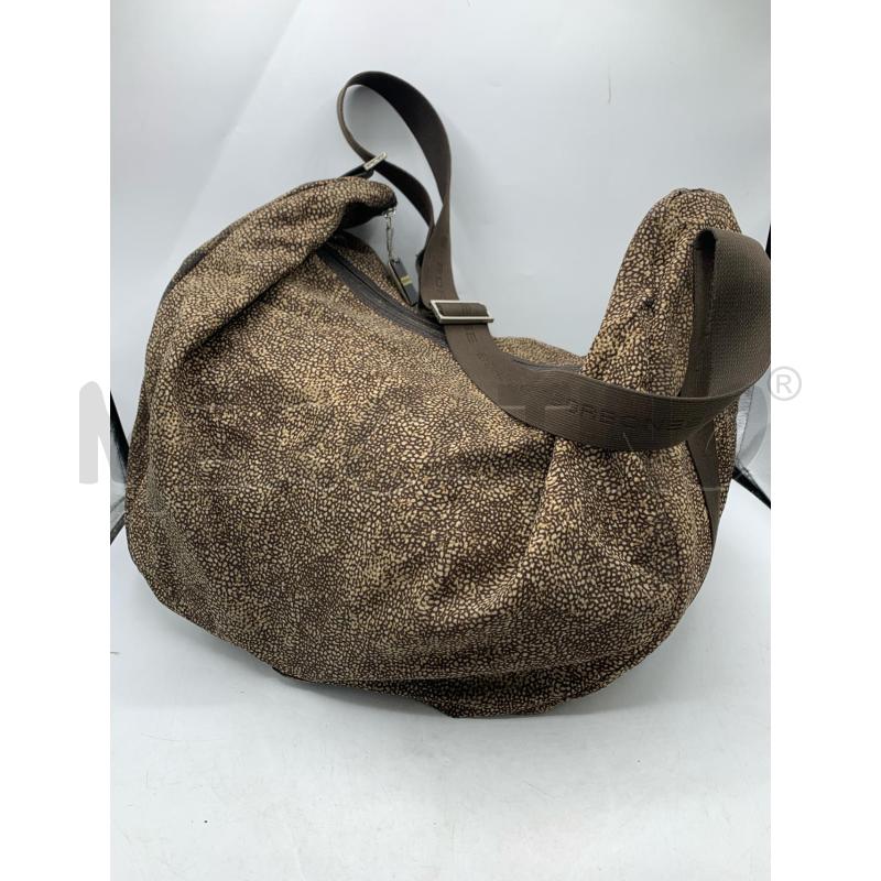 BORSA DONNA BORBONE MARRONE  | Mercatino dell'Usato Roma re di roma 1