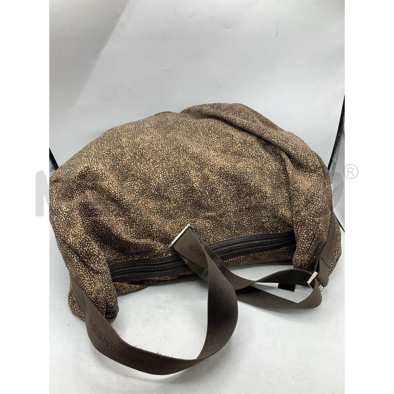 BORSA DONNA BORBONE MARRONE  | Mercatino dell'Usato Roma re di roma 3