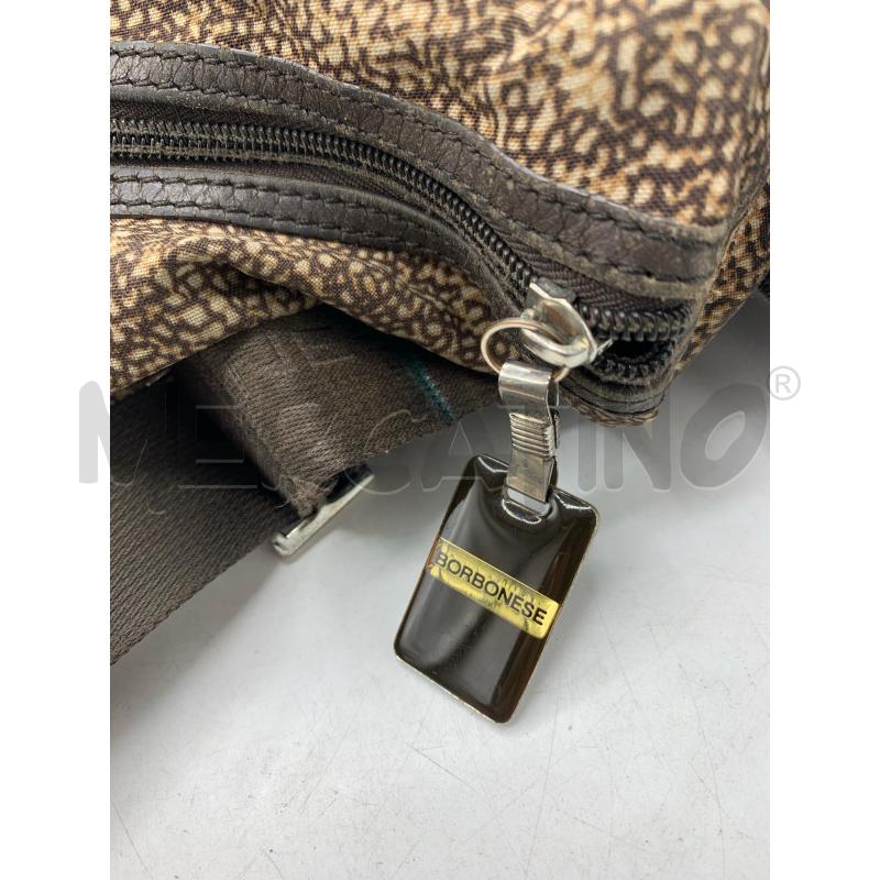 BORSA DONNA BORBONE MARRONE  | Mercatino dell'Usato Roma re di roma 5