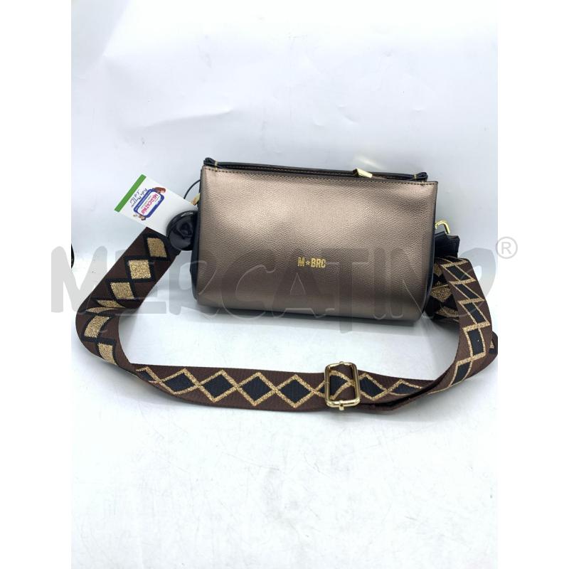 BORSA DONNA BRACCIALINI MARRONE BRONZE TRACOLLA MARRONE GOLD  | Mercatino dell'Usato Roma re di roma 1