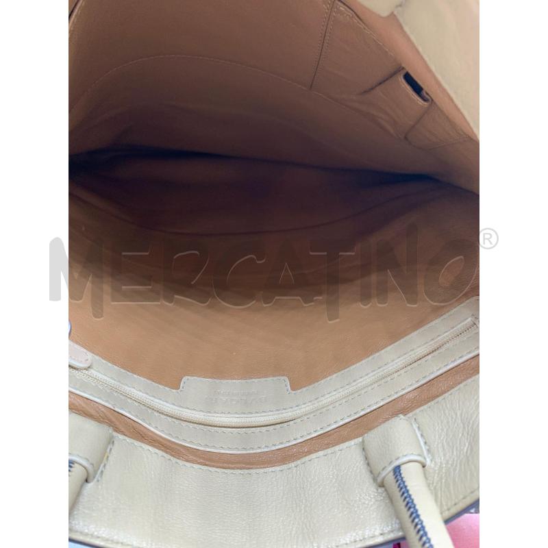 BORSA DONNA BULGARI SHOPPER BLU | Mercatino dell'Usato Roma re di roma 5