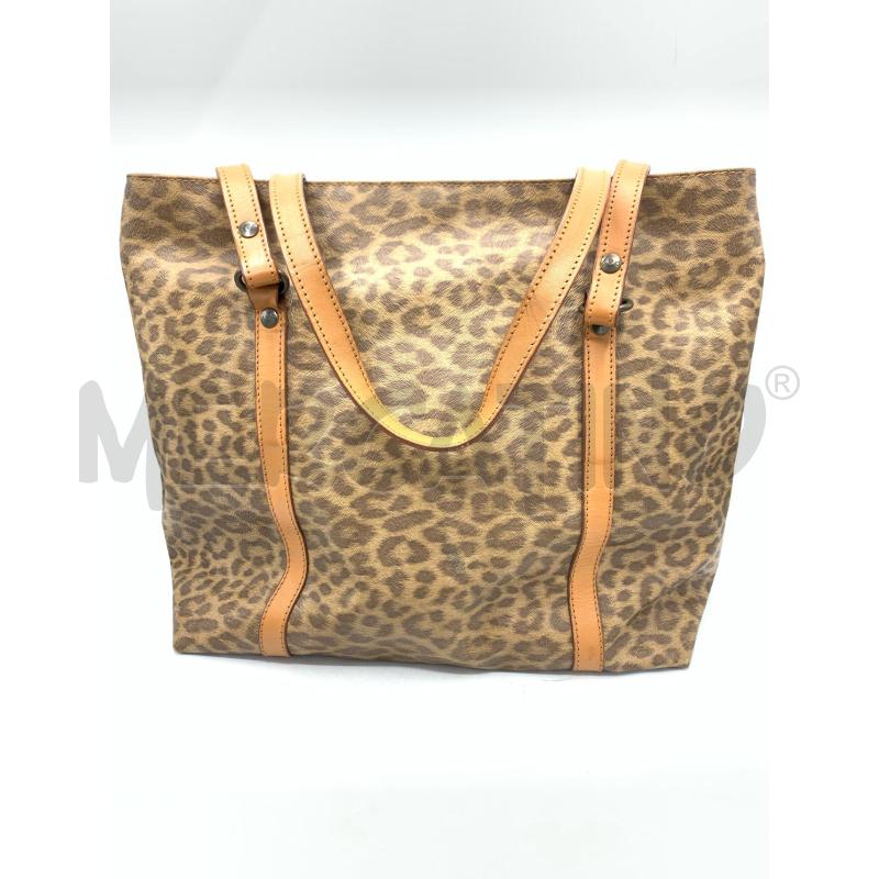 BORSA DONNA CAMPANILE ANIMALIER | Mercatino dell'Usato Roma re di roma 1