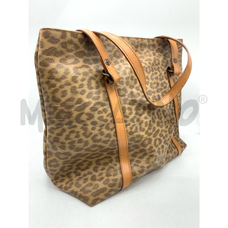 BORSA DONNA CAMPANILE ANIMALIER | Mercatino dell'Usato Roma re di roma 2