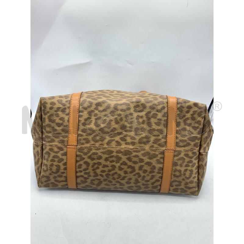 BORSA DONNA CAMPANILE ANIMALIER | Mercatino dell'Usato Roma re di roma 3