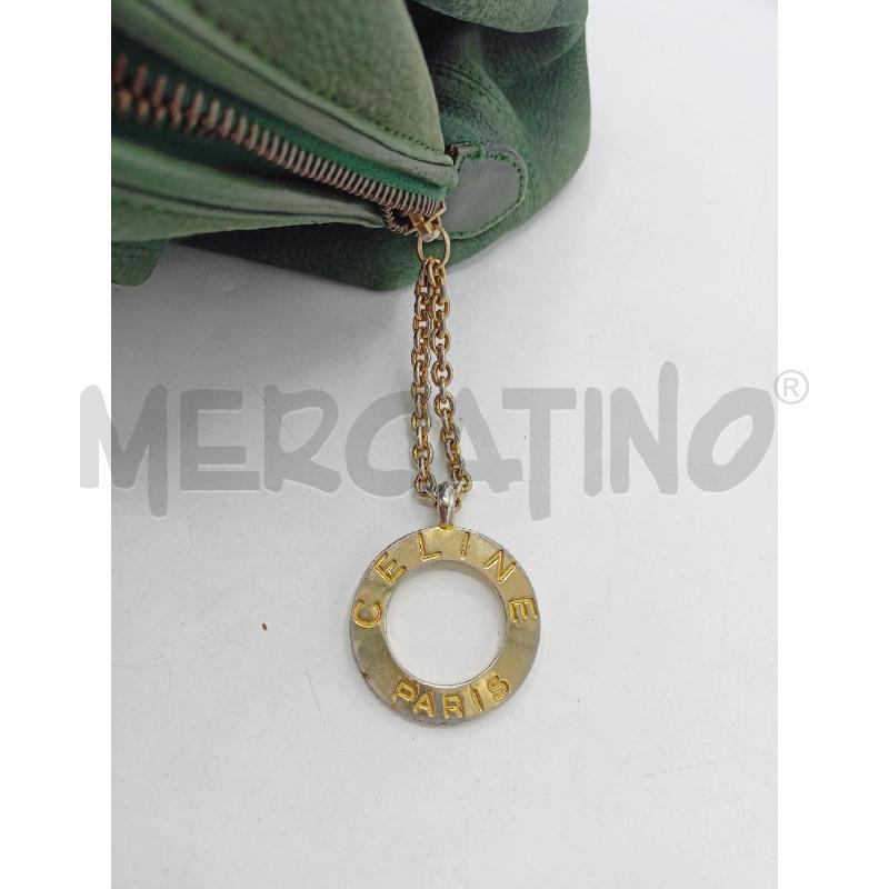BORSA DONNA CELINE VERDE  | Mercatino dell'Usato Roma re di roma 4