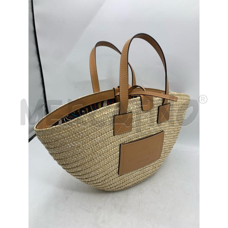 BORSA DONNA ETRO PAGLIA  | Mercatino dell'Usato Roma re di roma 2