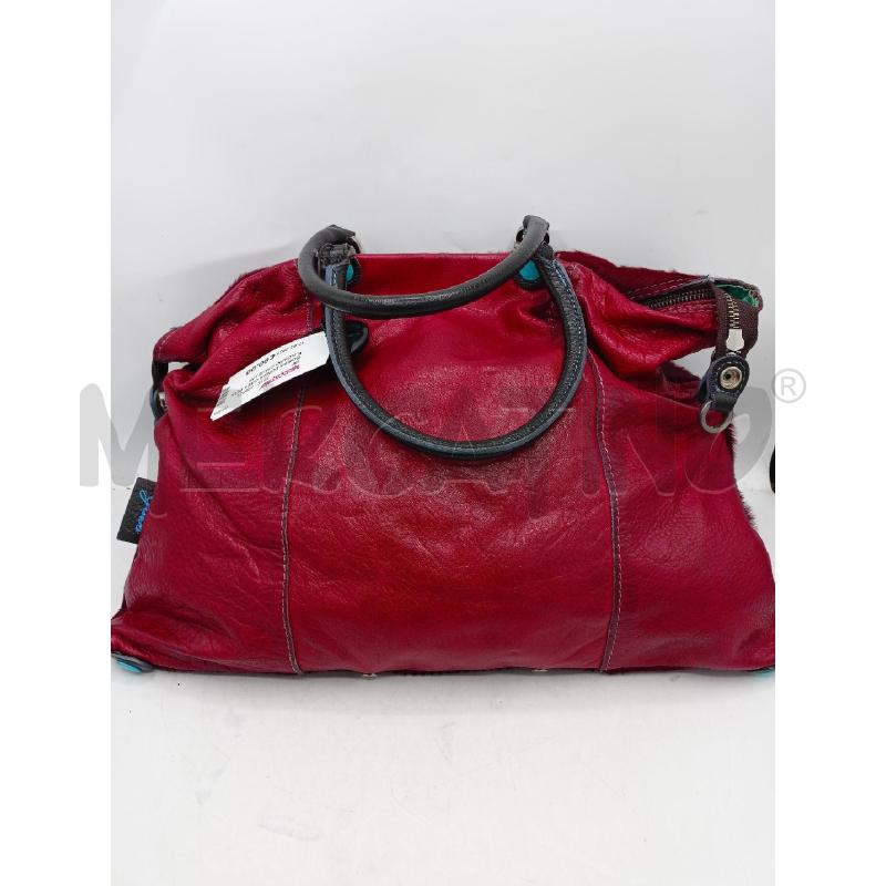 BORSA DONNA GABS PELLE ROSSO CAVALLINO | Mercatino dell'Usato Roma re di roma 2