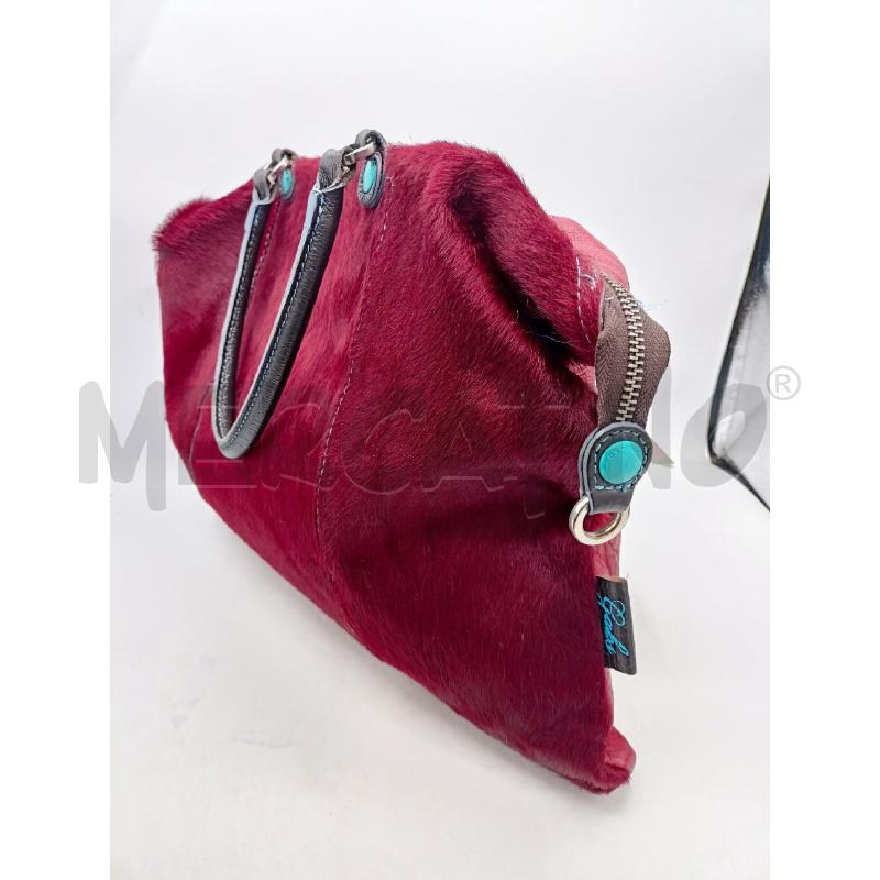 BORSA DONNA GABS PELLE ROSSO CAVALLINO | Mercatino dell'Usato Roma re di roma 3