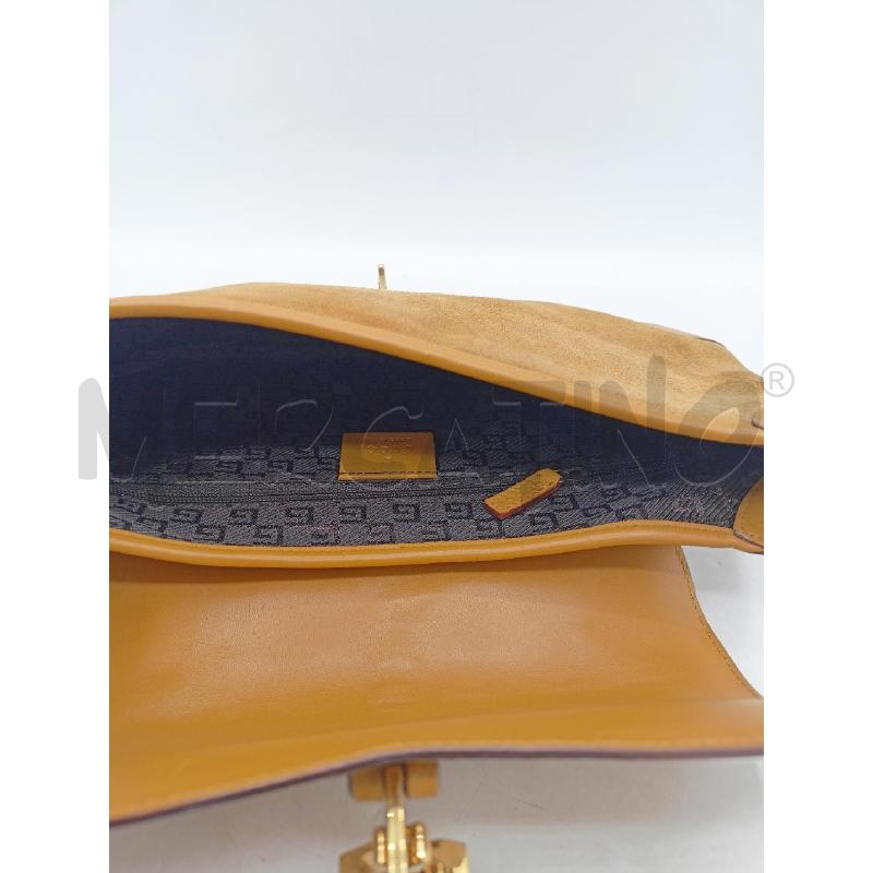 BORSA DONNA JACKIE BAMBOO IN SCAMOSCIATO BEIGE | Mercatino dell'Usato Roma re di roma 3