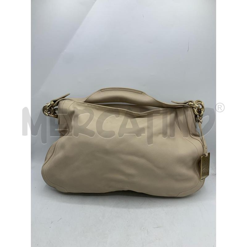 BORSA FURLA BEIGE PLACCHE DORAT | Mercatino dell'Usato Roma re di roma 1