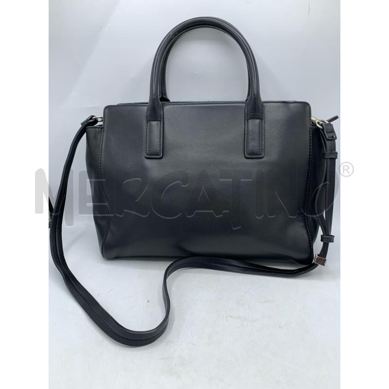 BORSA KARL LAGERFELD PELLE NERO MONOGRAM  | Mercatino dell'Usato Roma re di roma 3