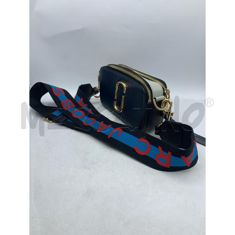 BORSA MARC JACOBS BLU TRACOLLA LOGO ROSS | Mercatino dell'Usato Roma re di roma 2