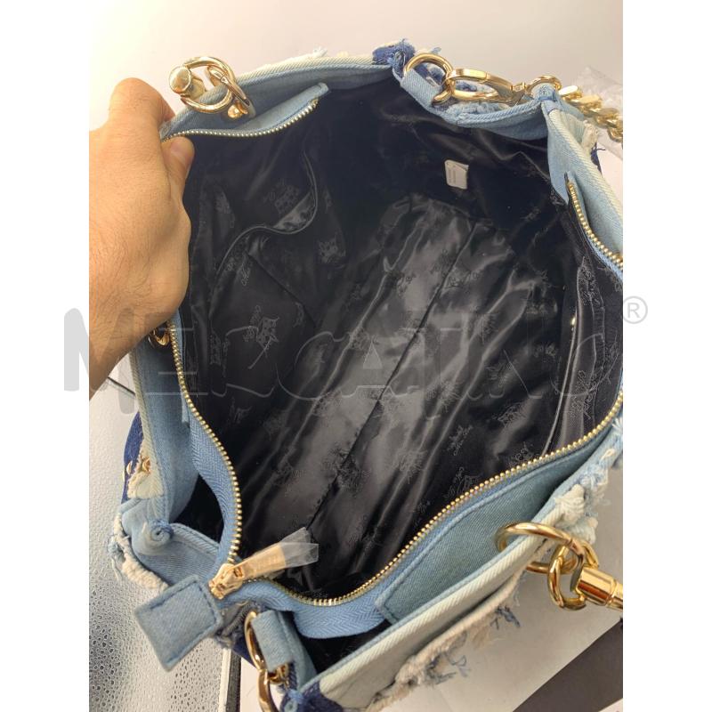 BORSA MIA BAG JEANS CATENA GOLD  | Mercatino dell'Usato Roma re di roma 4