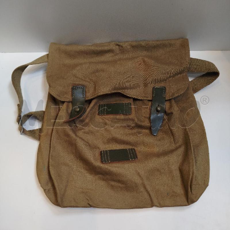 BORSA MILITARE D'EPOCA TASCAPANE ESERCITO ITALIANO MOD.1907 | Mercatino dell'Usato Roma re di roma 1