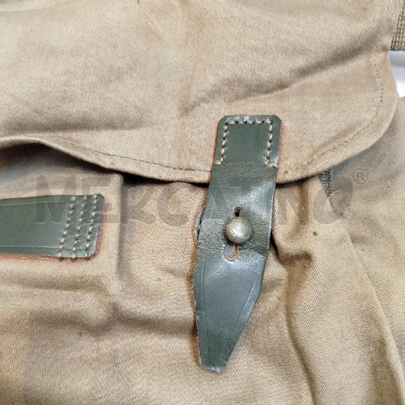 BORSA MILITARE D'EPOCA TASCAPANE ESERCITO ITALIANO MOD.1907 | Mercatino dell'Usato Roma re di roma 3