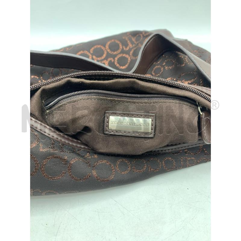 BORSA ROCCOBAROCCO MARRONE MONOGRAM BROZE | Mercatino dell'Usato Roma re di roma 5