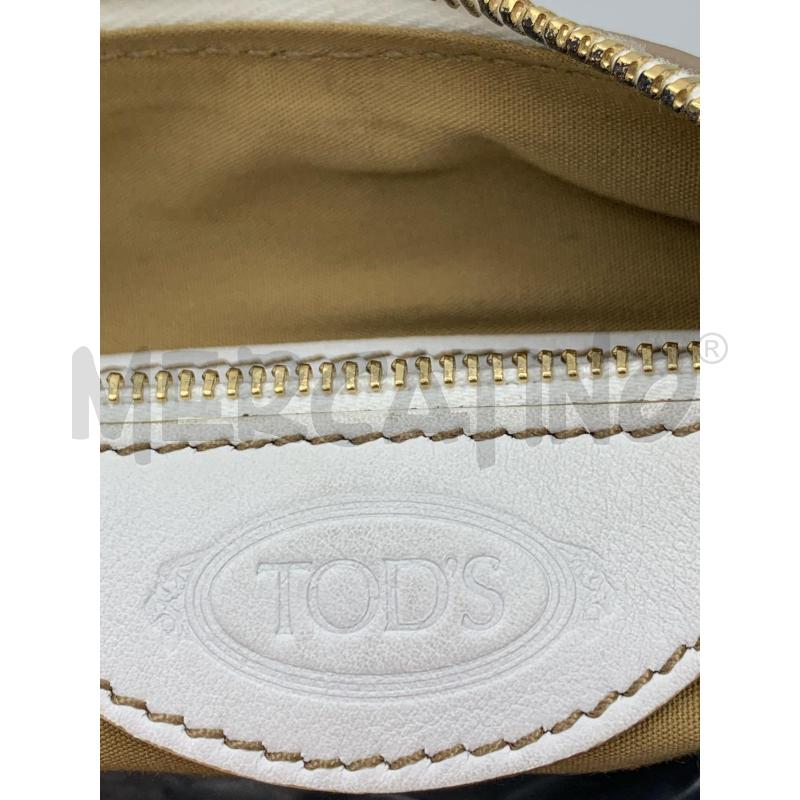 BORSA TODS BIANCA TASCHE LEATH | Mercatino dell'Usato Roma re di roma 5