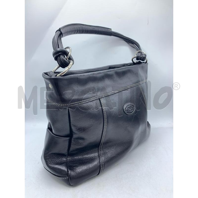 BORSA TOD'S PELLE NERO MANICO  | Mercatino dell'Usato Roma re di roma 2