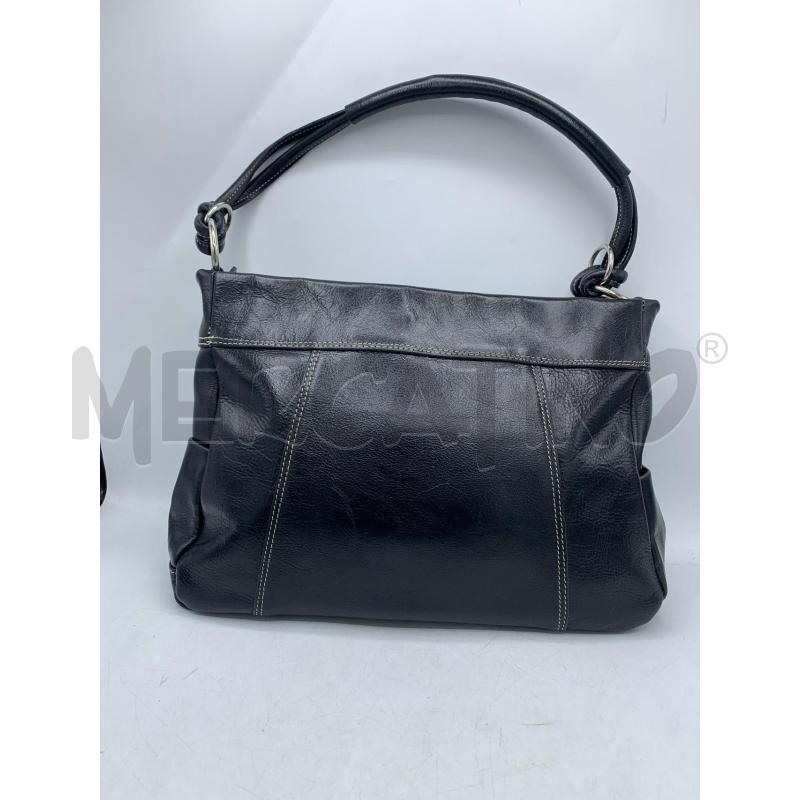 BORSA TOD'S PELLE NERO MANICO  | Mercatino dell'Usato Roma re di roma 3